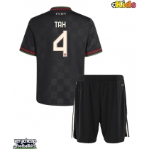 Bayern Munich Jonathan Tah #4 Replica Third Minikit 2025-26 Short Sleeve (+ pants)